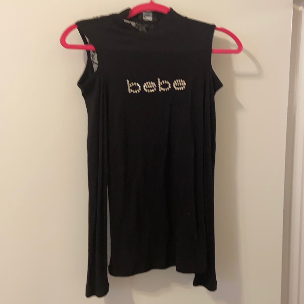 Bebe cold should long sleeve top M/6